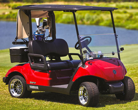 Yamaha_elecrtic_golf _car_ac_power